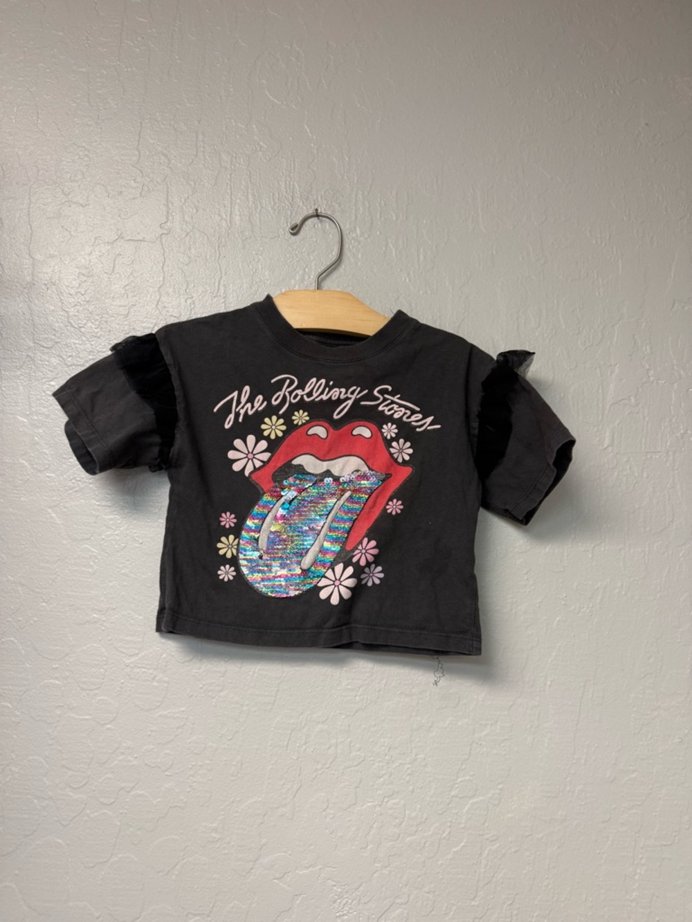 $11 ADD ON Cotton on kids Rolling Stones Tee 3Y Zara h&m sequins ruffles